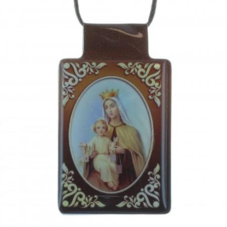 Scapular religious necklace
