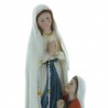 Statue de l'Apparition de Lourdes en résine patinée 20cm