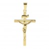 Croce pendente Oro 9 carati con Cristo