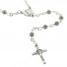 Saint Benedict's Metal Rosary with a box