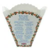Set of 5 torches for procession candle in French, Italian, Spanish or English, German and Polish