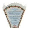 Set of 5 torches for procession candle in French, Italian, Spanish or English, German and Polish