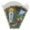 Set of 5 torches for procession candle in French, Italian, Spanish
