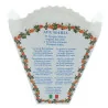 Lot de 5 flambeaux multilingues pour cierge de procession