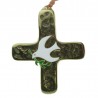 Holy Spirit Crucifix in Bronze 9cm