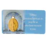 Miraculous Medal Card from Rue du Bac, Paris