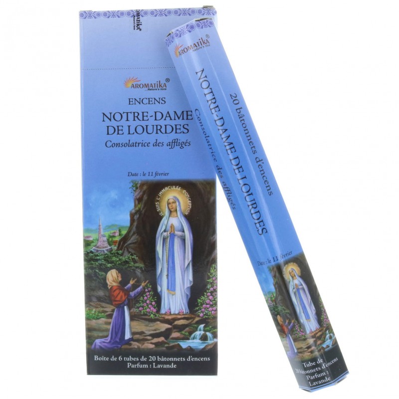 Our Lady of Lourdes 20 religious incense sticks