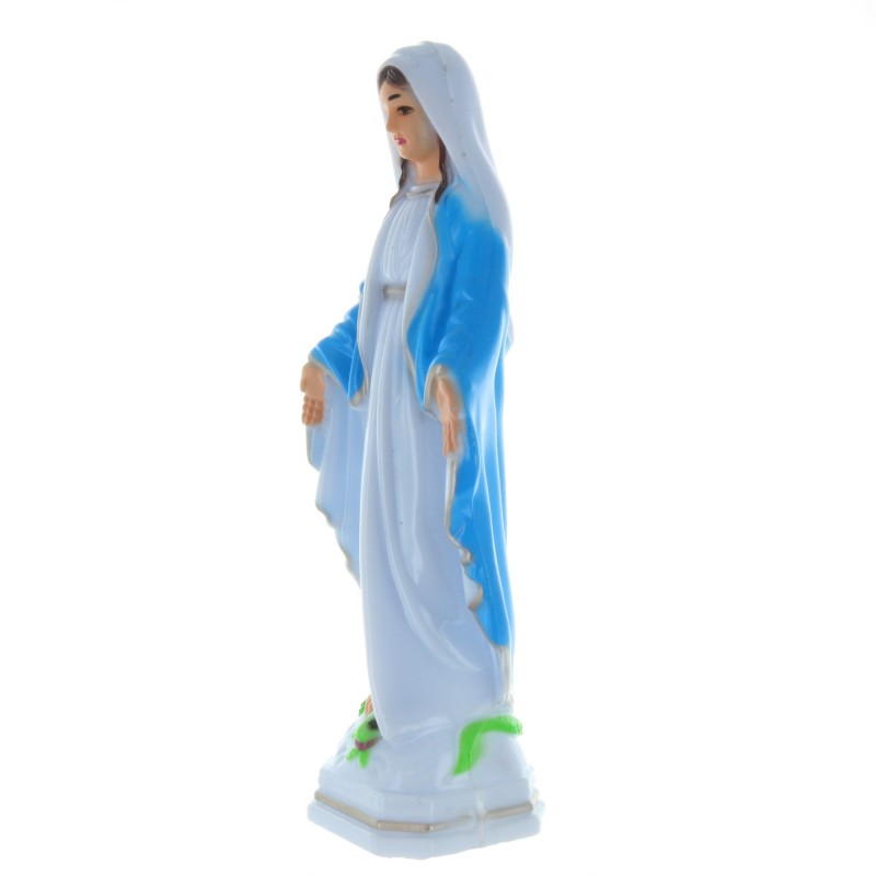 Statue de la Vierge Miraculeuse en résine 18cm
