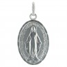 Polished Sterling Silver Miraculous Medal 20mm