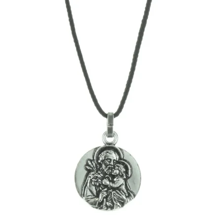 Collier de Saint Joseph en corde avec sa prière