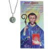 Saint Benedict necklace and a prayer