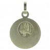 Our Lady of Grace medal gilded metal
