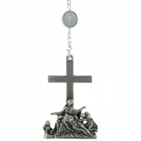 Pieta of Notre-Dame de Paris Glass rosary
