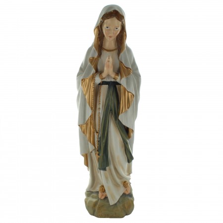 Statue de la Vierge Marie en résine style antique 60cm