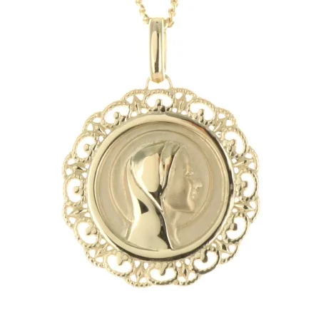 Coffret cadeau religieux de Noël, Mes bijoux de Lourdes en Plaqué Or