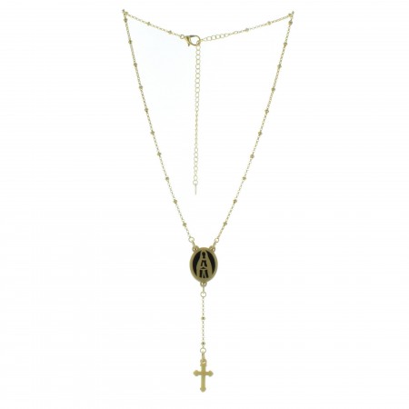 Our Lady of Lourdes Rosary necklace