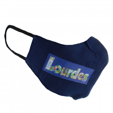 "Lourdes"Re-usable 2-layer face mask with anti-bacterial filter