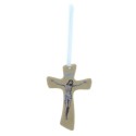 Wooden Crucifix with Christ's image 10cm