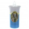 Lourdes votive candle LED light14cm.