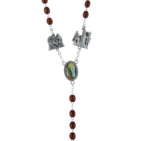 Wood rosary, Christ's Way of the Cross