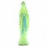 Luminous statue of the Virgin Mary of Lourdes in resin 16cm