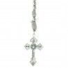 Cord Saint Benedict Battle rosary with a forgiveness cross