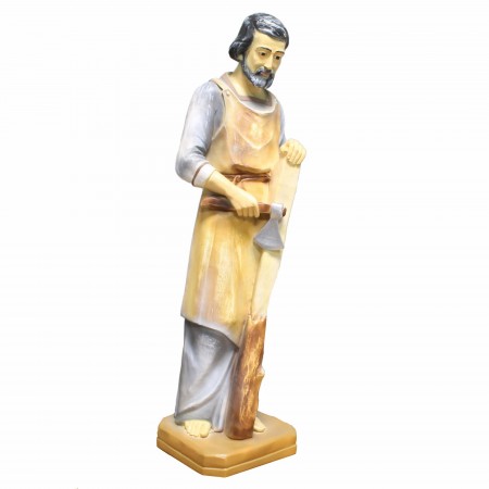 Saint Joseph the carpenter big size statue in resin 80cm