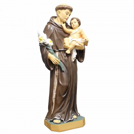 Saint Anthony big size statue in resin 80cm