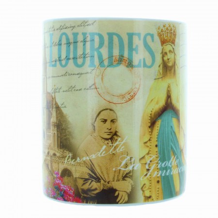 Lourdes Mug with vintage views