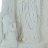 Apparition of Lourdes in the Grotto Font 18cm