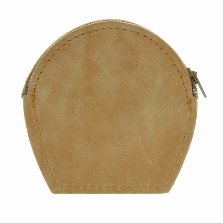 Etui à chapelet en cuir décoré avec la Basilique de Lourdes