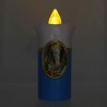 Lourdes votive candle LED light14cm.
