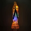 Virgin Mary illuminated Statue with battery 31cm