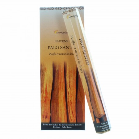 Encens religieux de purification Palo Santo, 20 bâtonnets