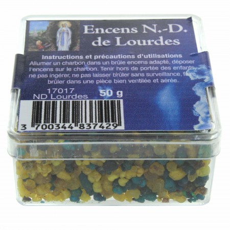 Our Lady of Lourdes Religious Incense grains 50g