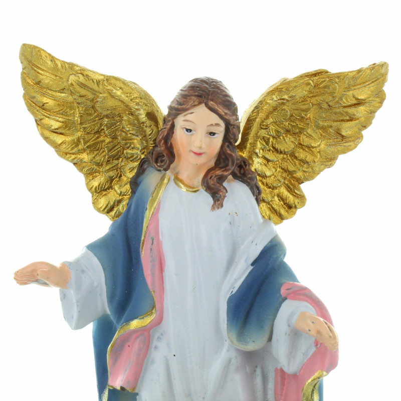 Statue D'Ange Gardien En Résine – Figurine Ange Guérisseur Élégante, Décoration Intérieure Exquise Pour Salon, Chambre Ou Bureau