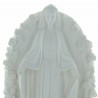 Our Lady Of Grace Holy Water Font white resin 14cm