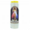 Divine Mercy Novena candle 17,5cm