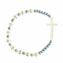Bracelet religieux avec perles en Nacre et en Hématite