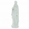 Statua in resina bianca di Nostra Signora di Lourdes 12cm