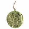 Bronze Holy Family Medallion 8.5cm