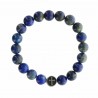 Religious bracelet with Lapis Lazuli stones