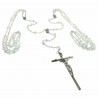 Wedding Rosary bohemian glass beads