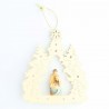 Christmas decoration of the Holy Family to Hang - Wood - 15cm