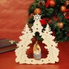 Décoration de Noël suspendue de la Sainte Famille | Bois |15cm