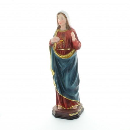 Statua del Cuore Immacolato di Maria 30 cm