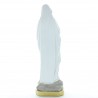 Statue of Our Lady of Lourdes glittered in resin 60 cm