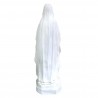 Statue Notre Dame de Lourdes blanche et bleue en résine 130 cm