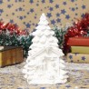 Holy Family statue in front of a Christmas tree 15 cm