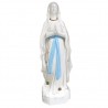 Statue Notre Dame de Lourdes blanche et bleue en résine 130 cm